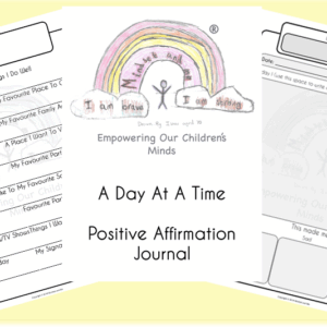 A Day At a Time Positive Affirmation Journal – Children’s Journal