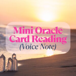 Mini Oracle Card Reading (Voice Note)